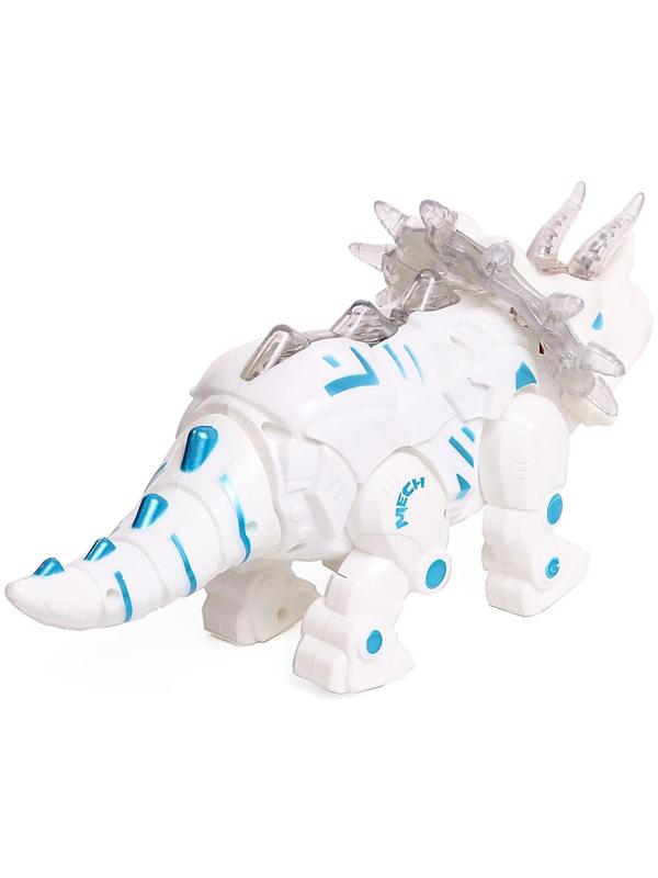 Робот-динозавр Dinorex, световые и звуковые эффекты, пускает дым