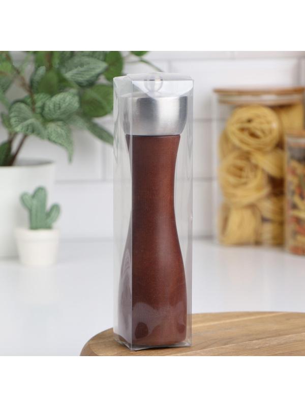 Мельница для специй Caven, керамический механизм, 20,3 см, цвет коричневый