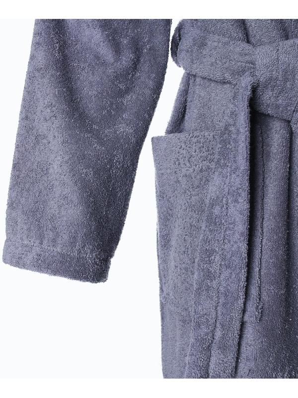 Халат мужской «Банный», цвет графит, размер 56