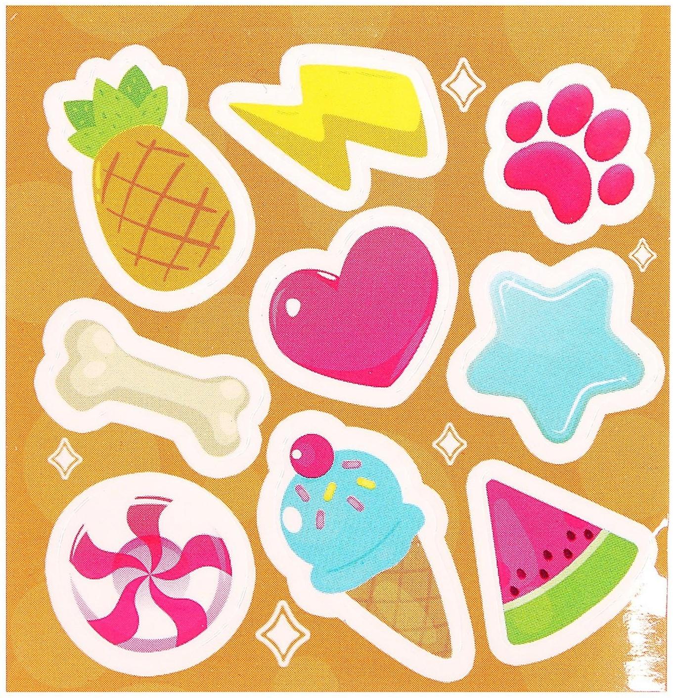 Игрушка-браслет «Фанни петс» с наклейками, собачка