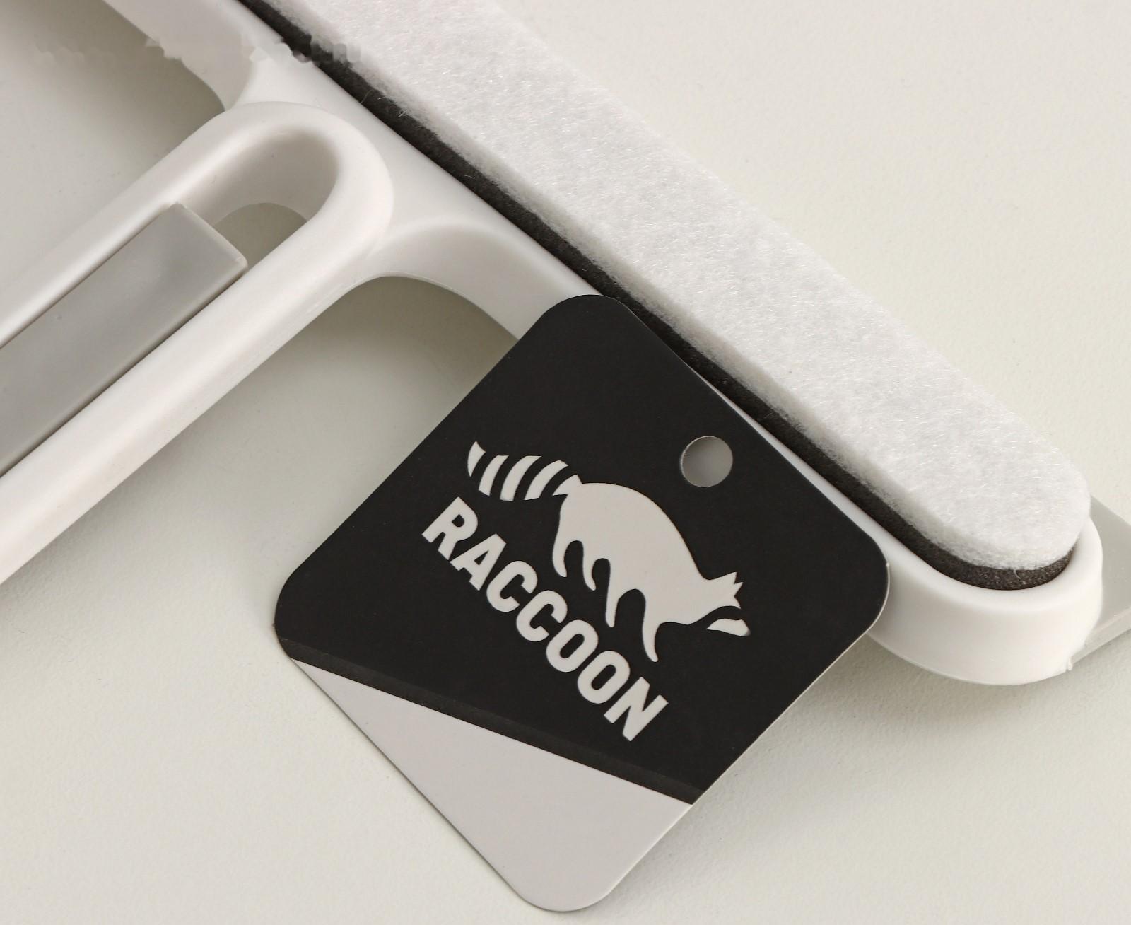 Окномойка Raccoon «Компакт», абразивная моющая часть, дополнительная щётка в ручке, сгон TPR