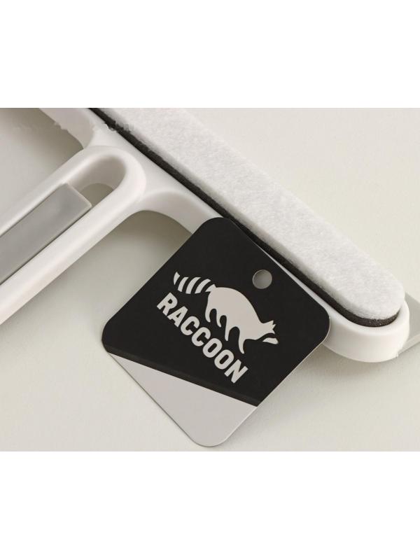 Окномойка Raccoon «Компакт», абразивная моющая часть, дополнительная щётка в ручке, сгон TPR