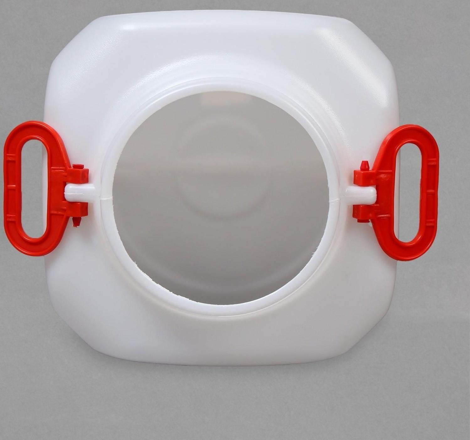 Фляга-бочка пищевая, 30 л, горловина 19,5 см, белая