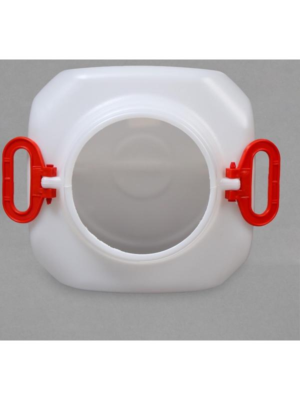 Фляга-бочка пищевая, 30 л, горловина 19,5 см, белая