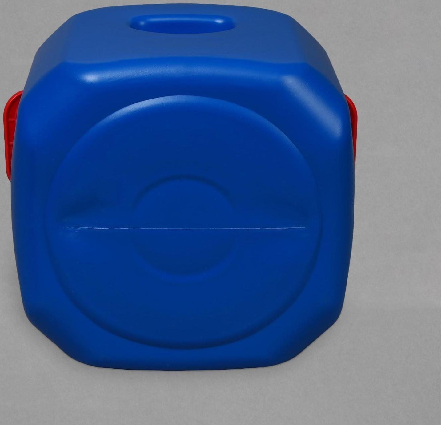 Фляга-бочка пищевая, 30 л, горловина 19,5 см, синяя