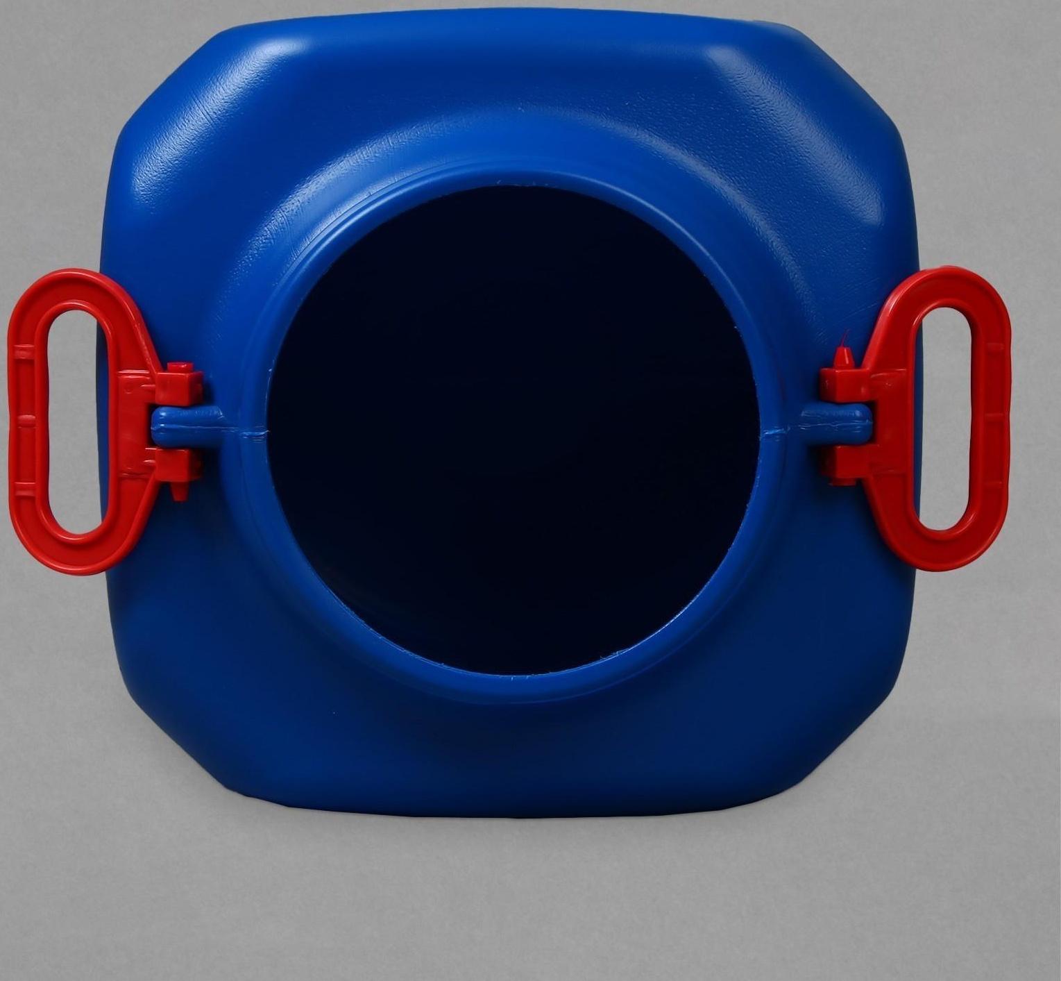 Фляга-бочка пищевая, 30 л, горловина 19,5 см, синяя