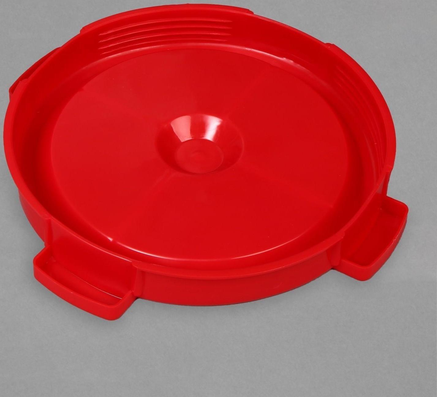 Фляга-бочка пищевая, 30 л, горловина 19,5 см, синяя