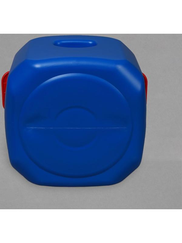 Фляга-бочка пищевая, 30 л, горловина 19,5 см, синяя