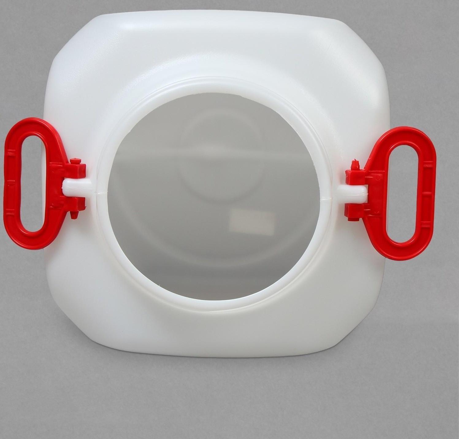 Фляга-бочка пищевая, 40 л, горловина 19,5 см, белая