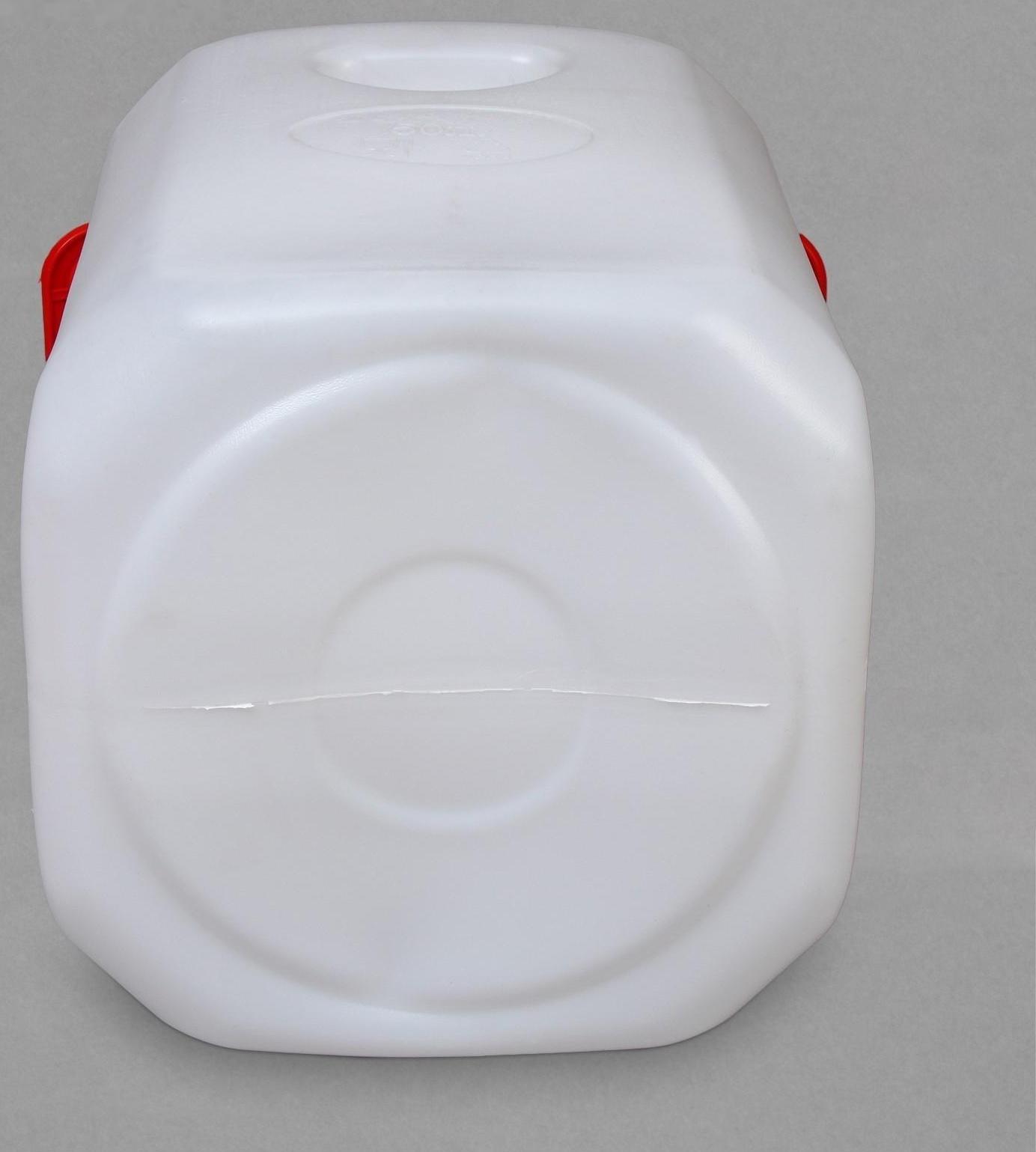 Фляга-бочка пищевая, 50 л, горловина 19,5 см, белая