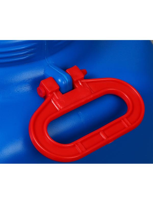 Фляга-бочка пищевая, 50 л, горловина 19,5 см, синяя