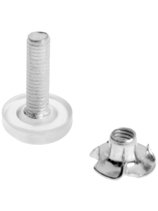 Опора регулируемая ТУНДРА, d=20 мм. М6х22 мм. 8 шт.