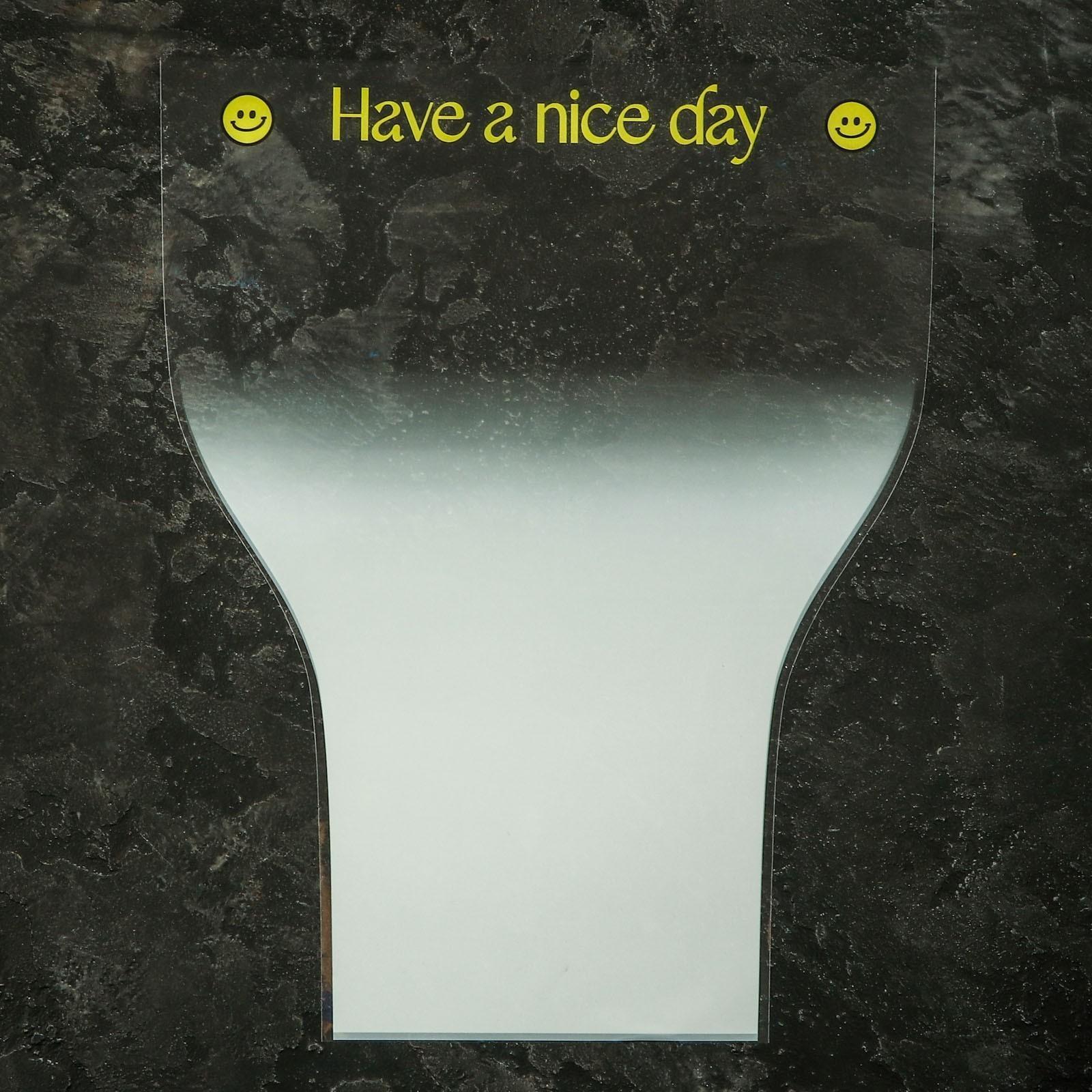 Пакет цветочный Конус, белый, 36х20х45см±1см