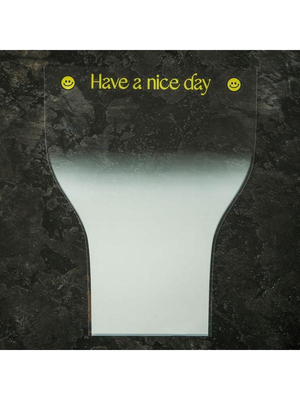 Пакет цветочный Конус, белый, 36х20х45см±1см