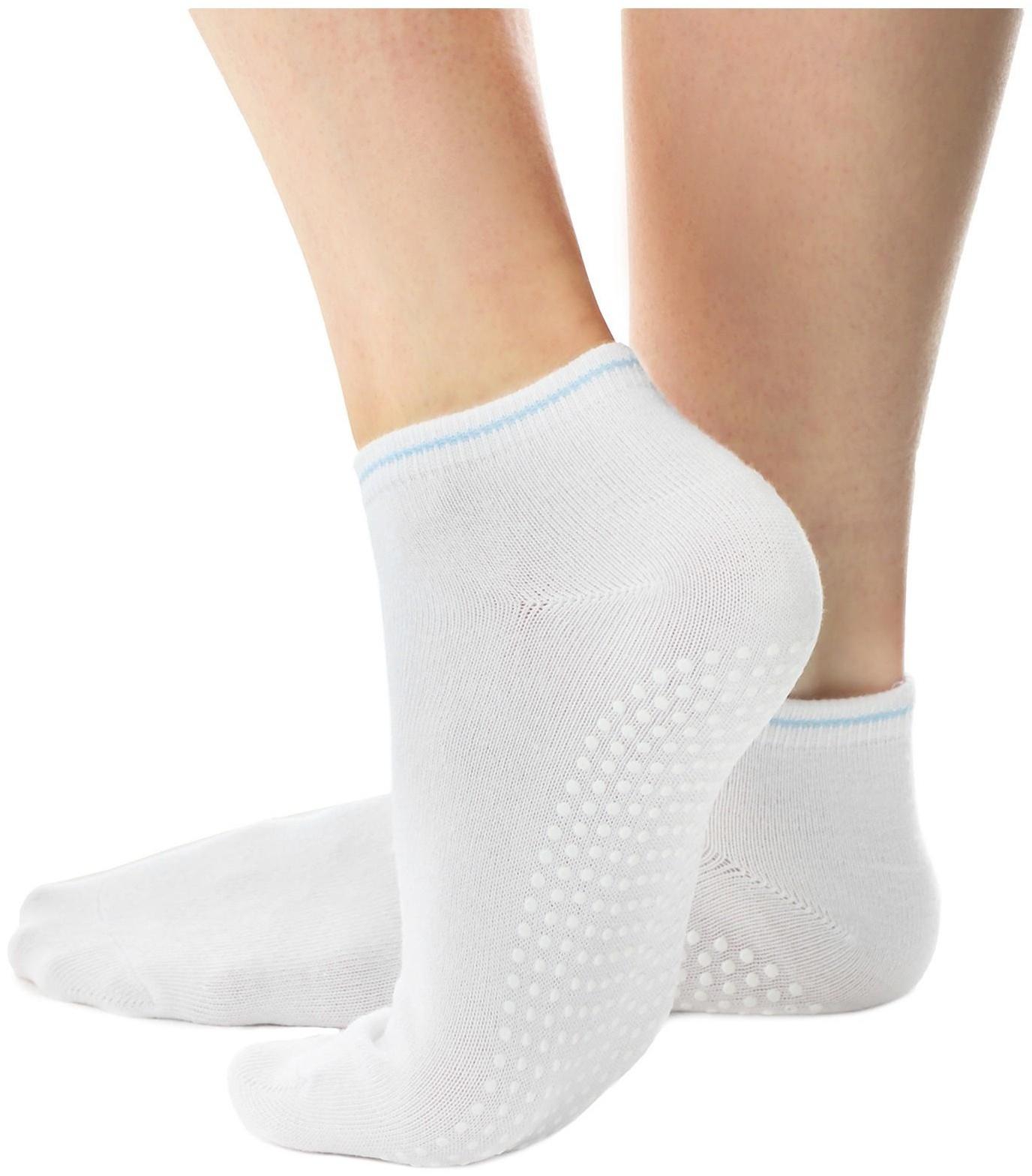 Носки для йоги Sangh, р. 36-39, цвет белый