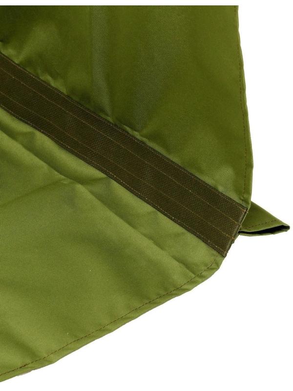 Усиленное тканевое сиденье для садовых качелей 120x50/44 см, оксфорд 600, олива