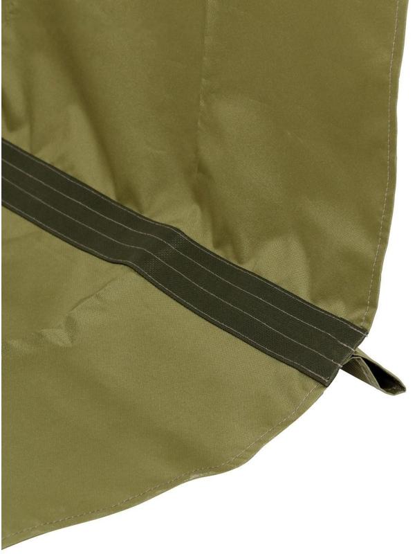 Усиленное тканевое сиденье для садовых качелей 130x50/44 см, оксфорд 600, олива