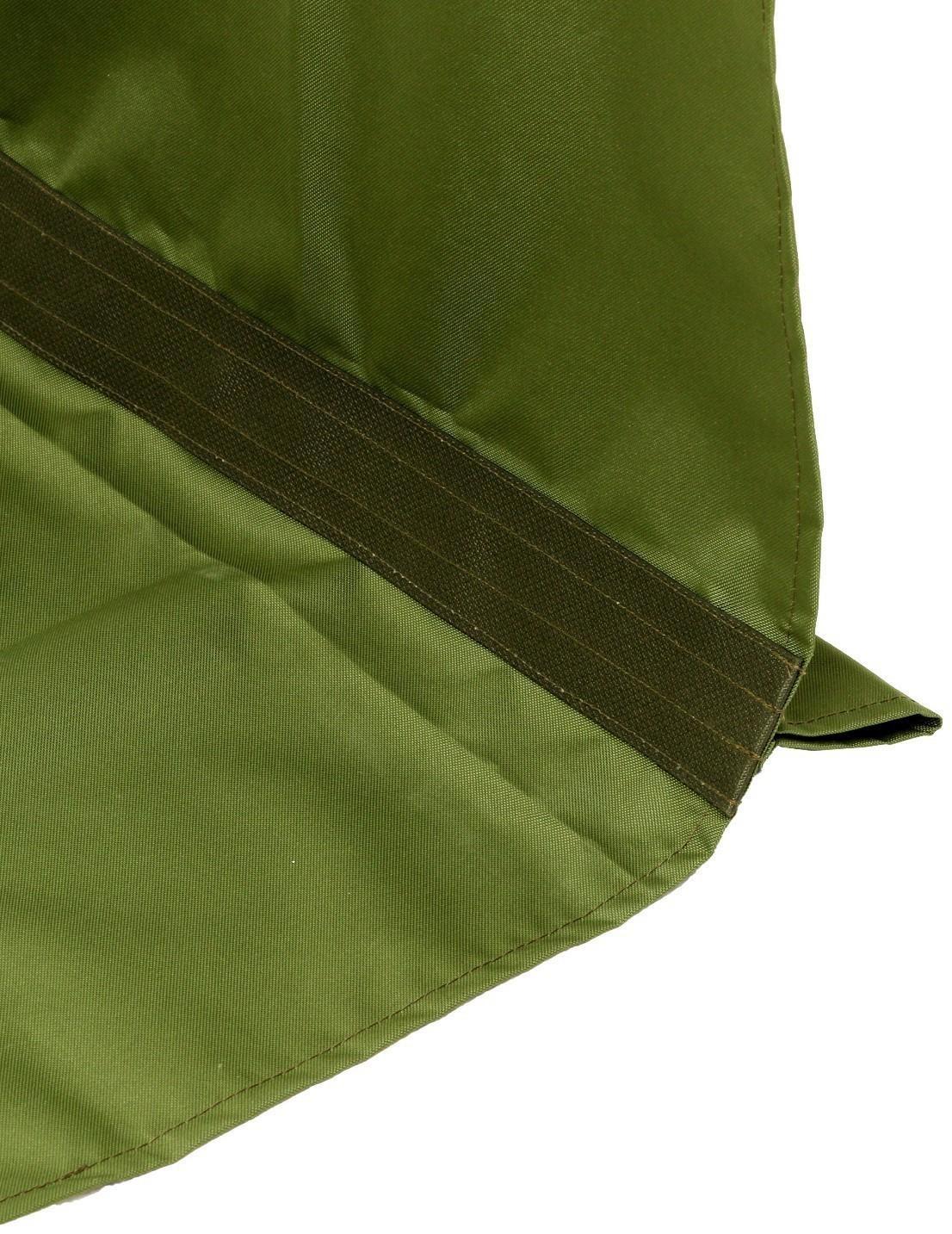 Усиленное тканевое сиденье для садовых качелей 150x50/50 см, оксфорд 600, олива