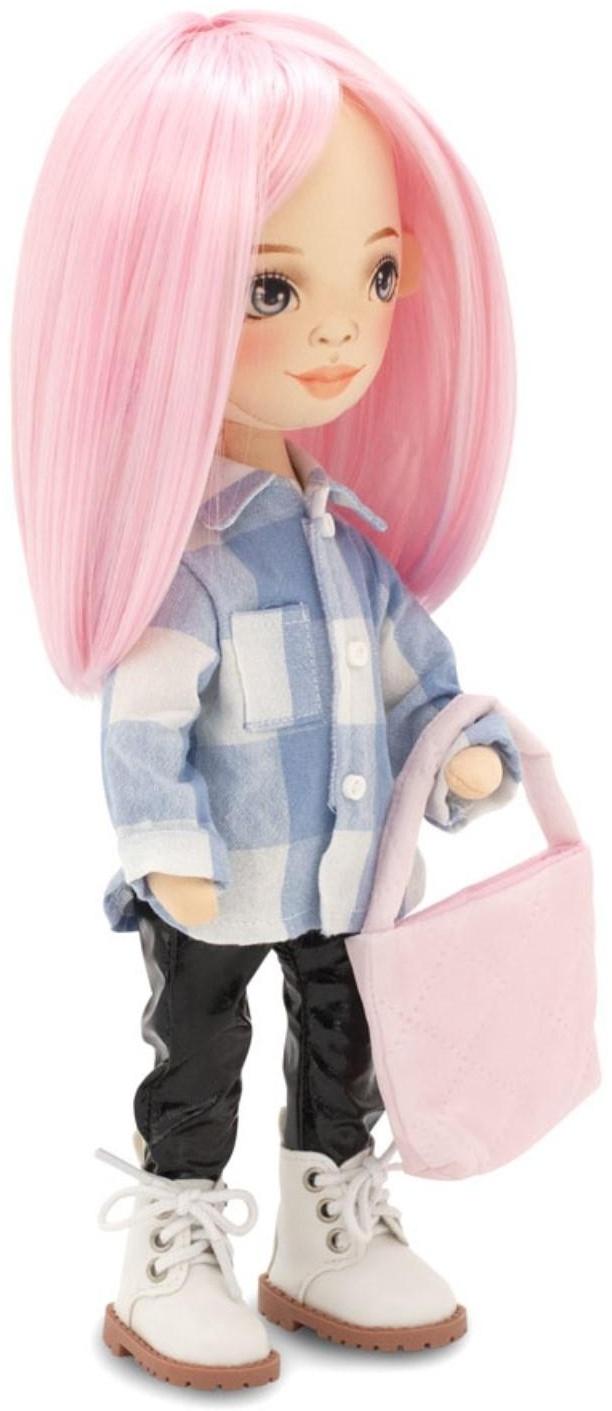Мягкая кукла Billie «В клетчатой рубашке», 32 см, серия: Весна
