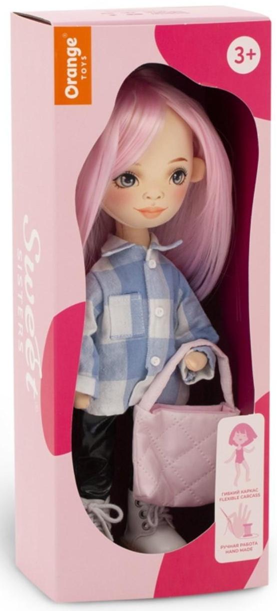 Мягкая кукла Billie «В клетчатой рубашке», 32 см, серия: Весна