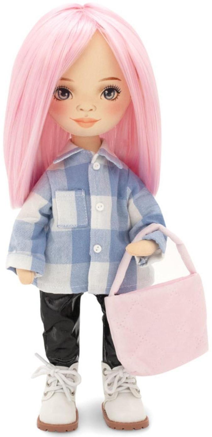 Мягкая кукла Billie «В клетчатой рубашке», 32 см, серия: Весна