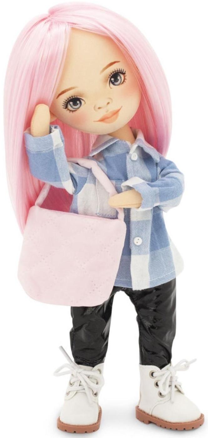 Мягкая кукла Billie «В клетчатой рубашке», 32 см, серия: Весна