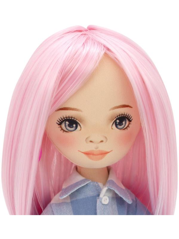 Мягкая кукла Billie «В клетчатой рубашке», 32 см, серия: Весна