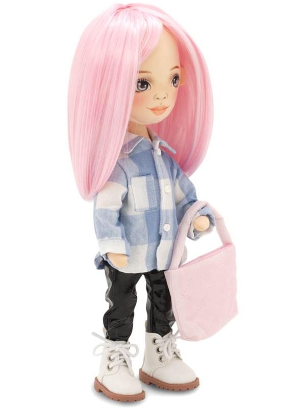 Мягкая кукла Billie «В клетчатой рубашке», 32 см, серия: Весна