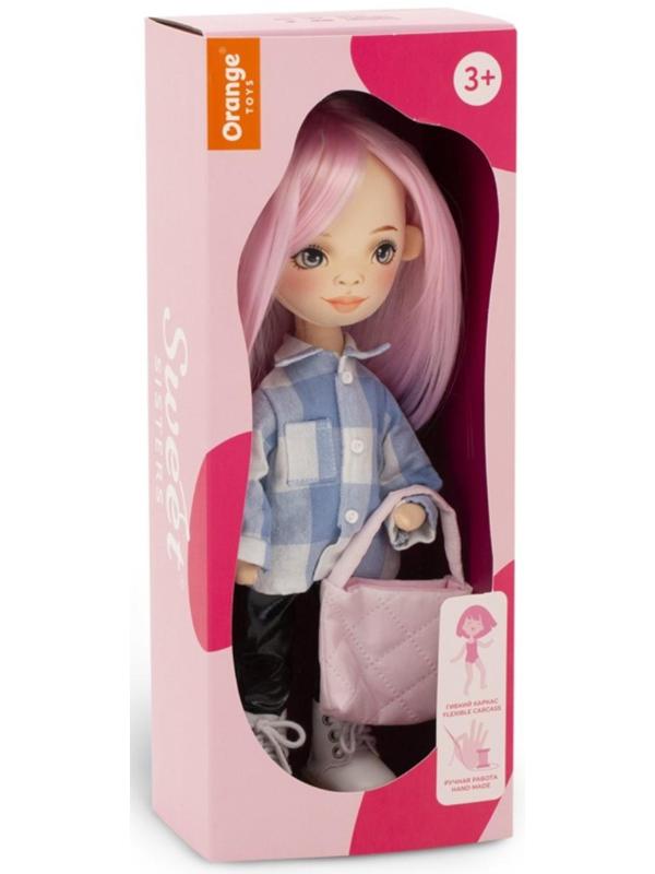 Мягкая кукла Billie «В клетчатой рубашке», 32 см, серия: Весна