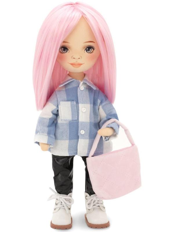 Мягкая кукла Billie «В клетчатой рубашке», 32 см, серия: Весна