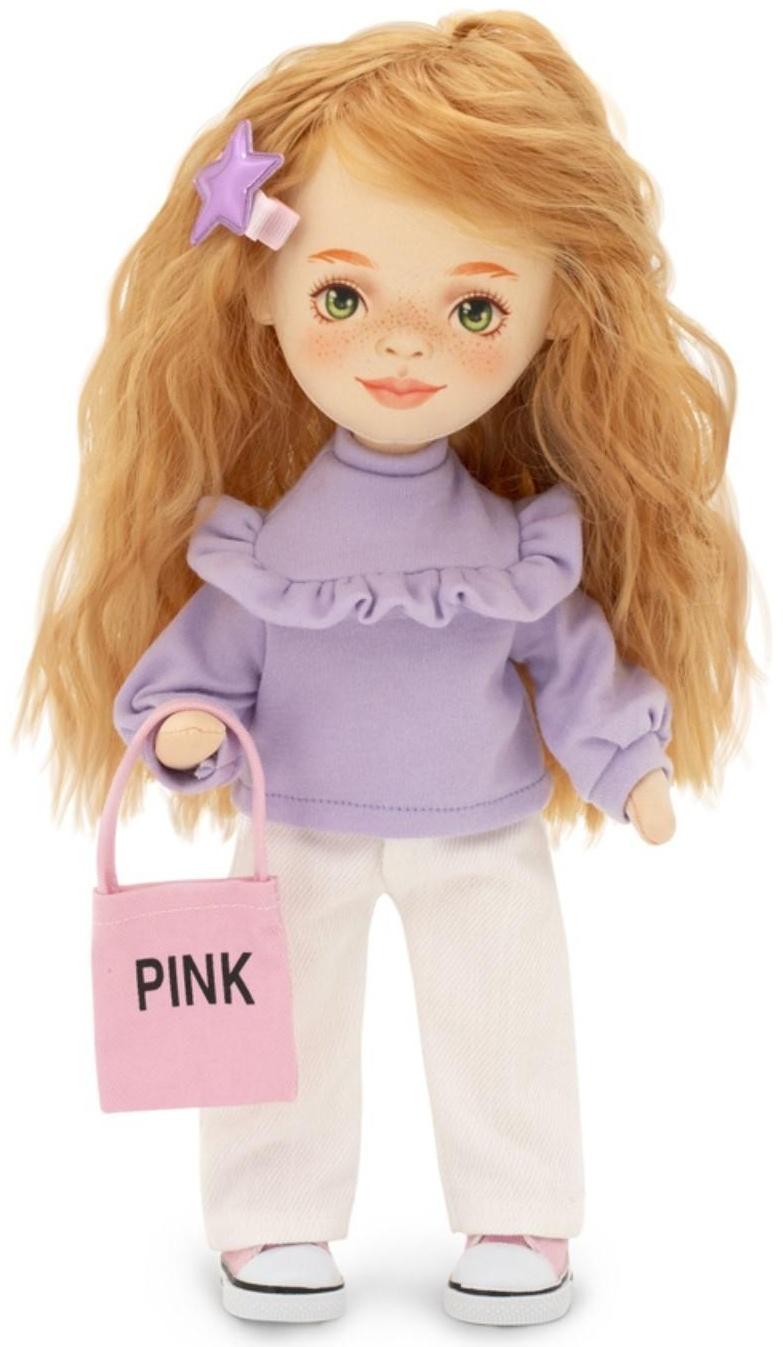 Мягкая кукла Sunny «В сиреневой кофте», 32 см, серия: Весна