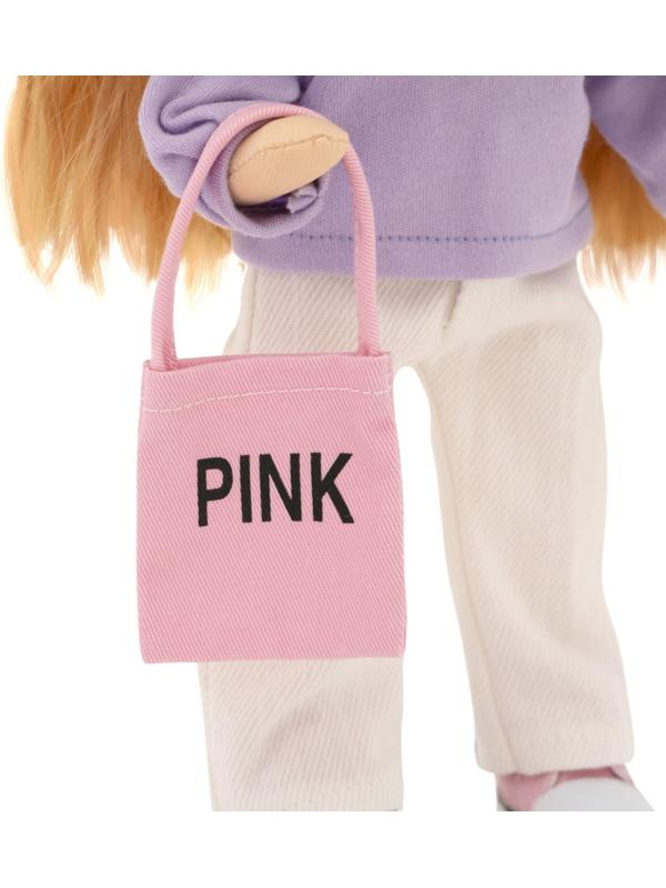 Мягкая кукла Sunny «В сиреневой кофте», 32 см, серия: Весна