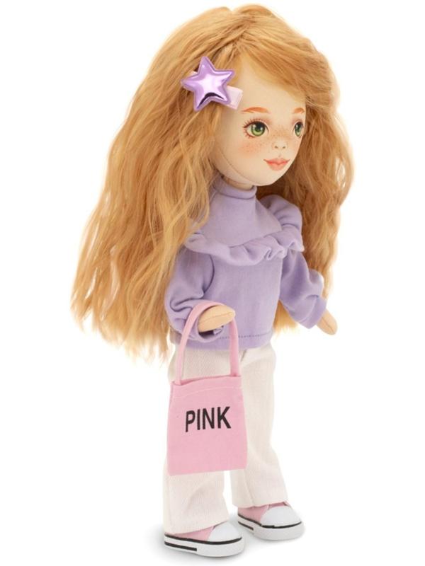 Мягкая кукла Sunny «В сиреневой кофте», 32 см, серия: Весна