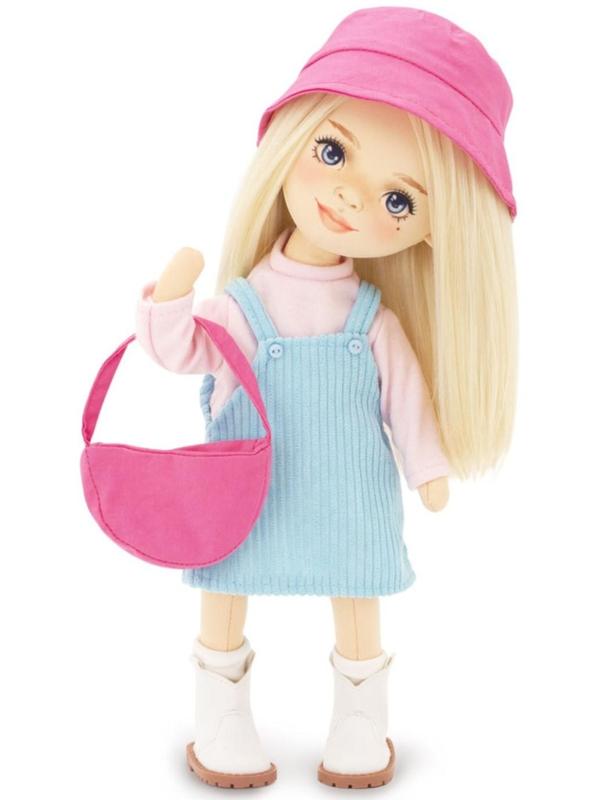 Мягкая кукла Mia «В голубом сарафане», 32 см, серия: Весна