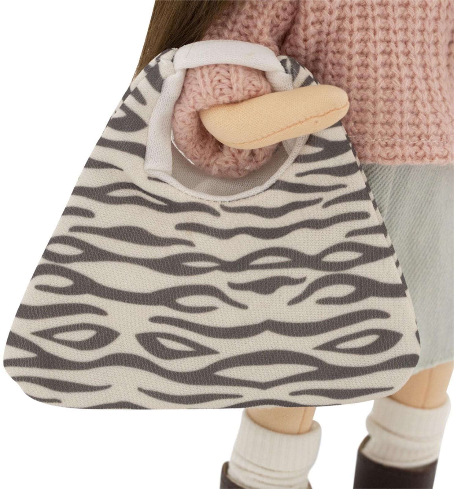 Мягкая кукла Sophie «В джинсовой юбке», 32 см, серия: Весна