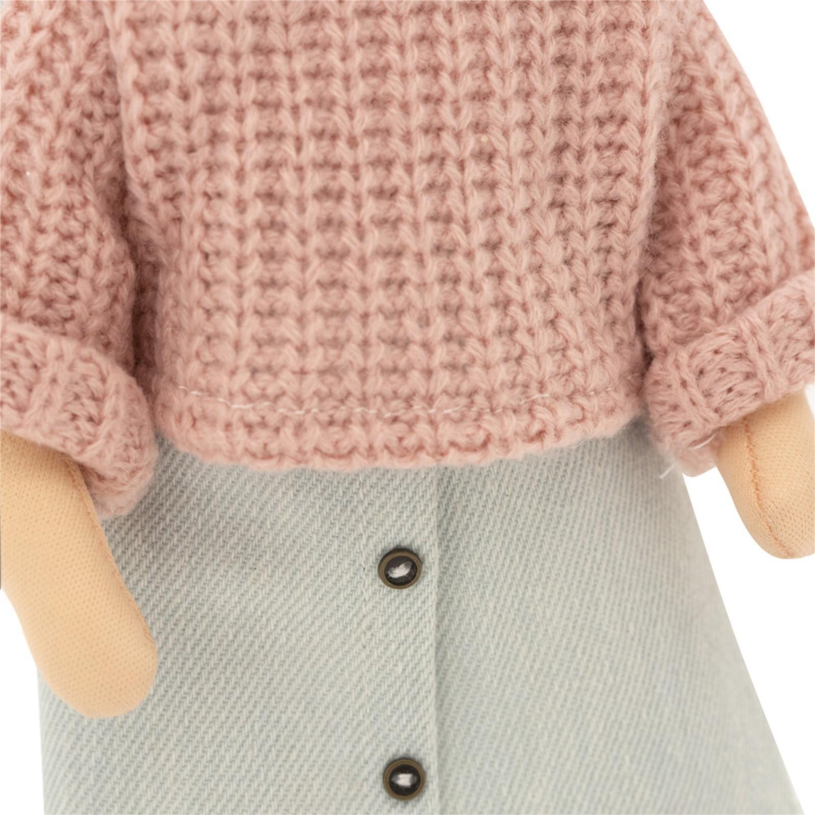 Мягкая кукла Sophie «В джинсовой юбке», 32 см, серия: Весна