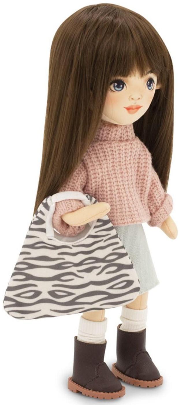 Мягкая кукла Sophie «В джинсовой юбке», 32 см, серия: Весна