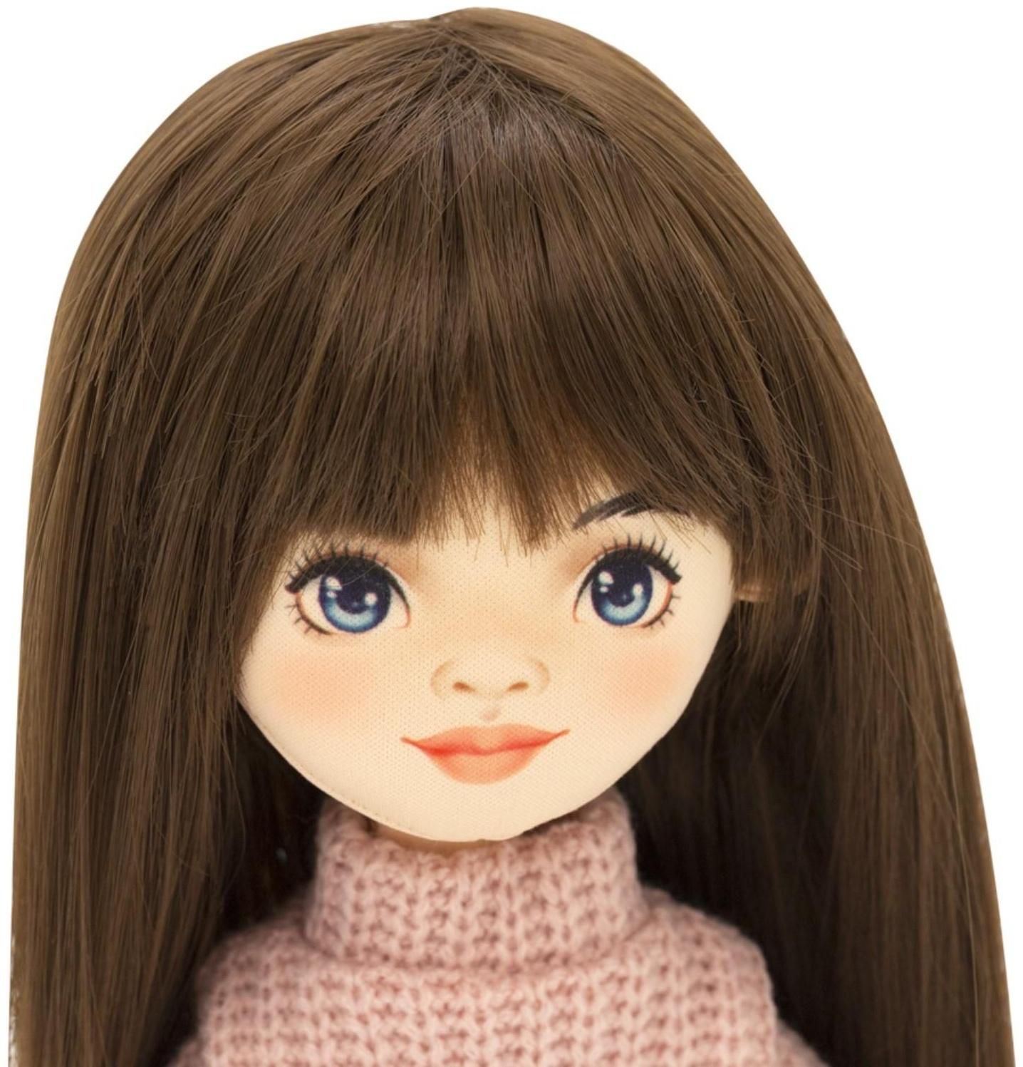 Мягкая кукла Sophie «В джинсовой юбке», 32 см, серия: Весна