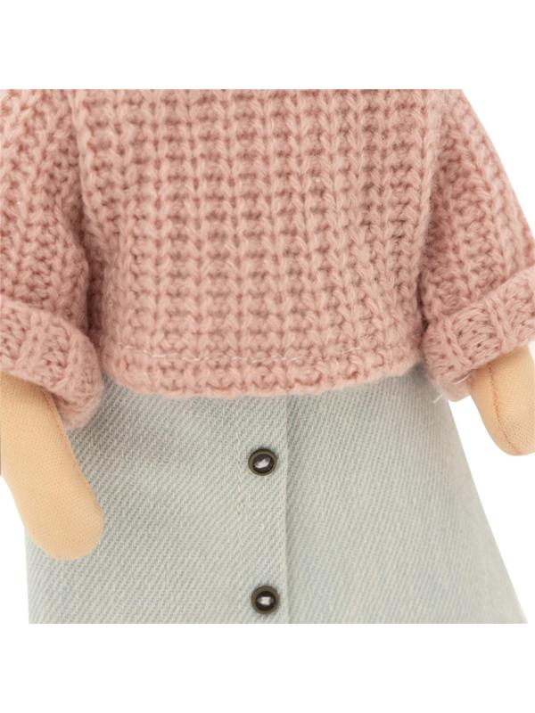 Мягкая кукла Sophie «В джинсовой юбке», 32 см, серия: Весна