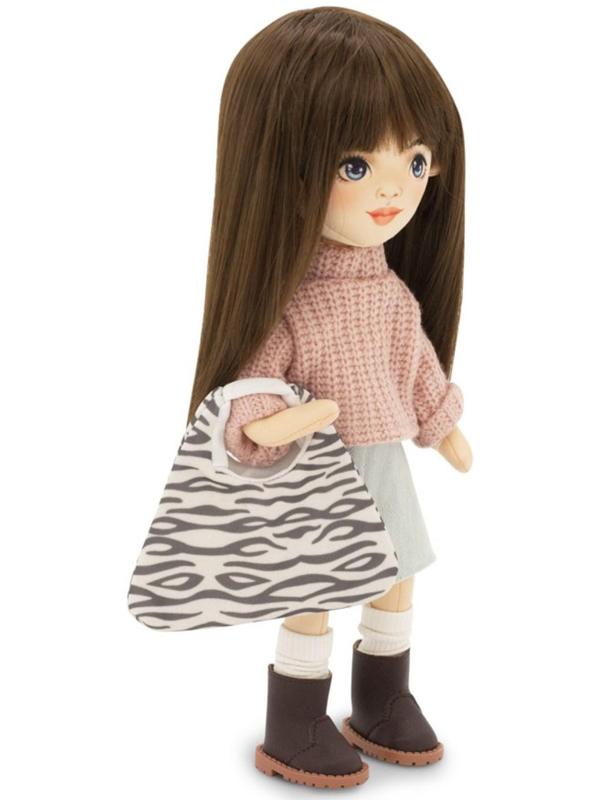 Мягкая кукла Sophie «В джинсовой юбке», 32 см, серия: Весна