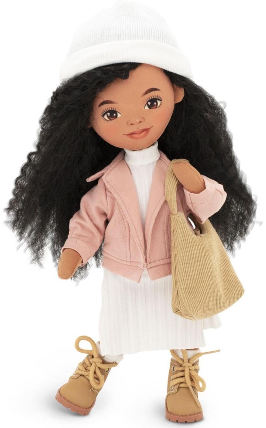 Мягкая кукла Tina «В розовом жакете», 32 см, серия: Весна