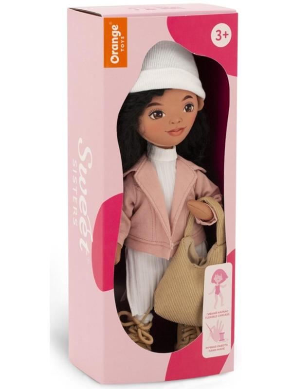 Мягкая кукла Tina «В розовом жакете», 32 см, серия: Весна