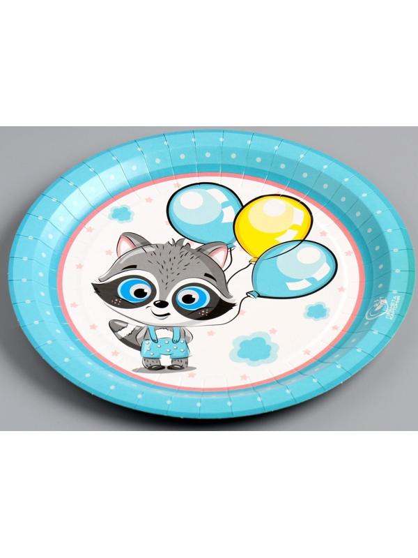 Тарелка одноразовая 