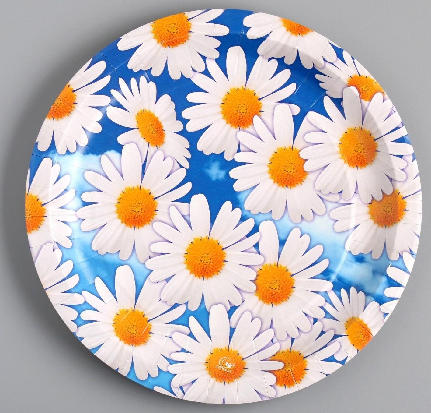 Тарелка одноразовая 