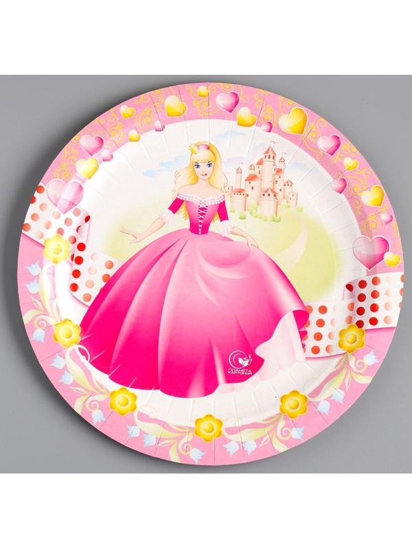 Тарелка одноразовая 