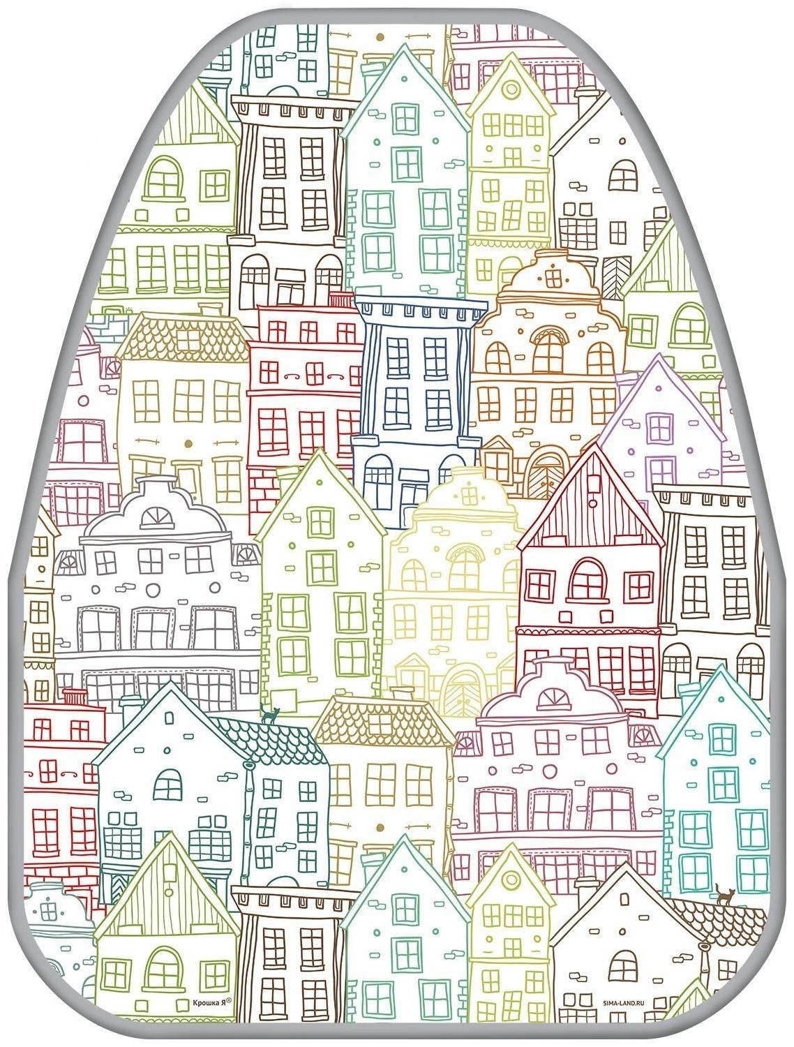 Чехол - накидка на автомобильное кресло 46*61 см «Город»