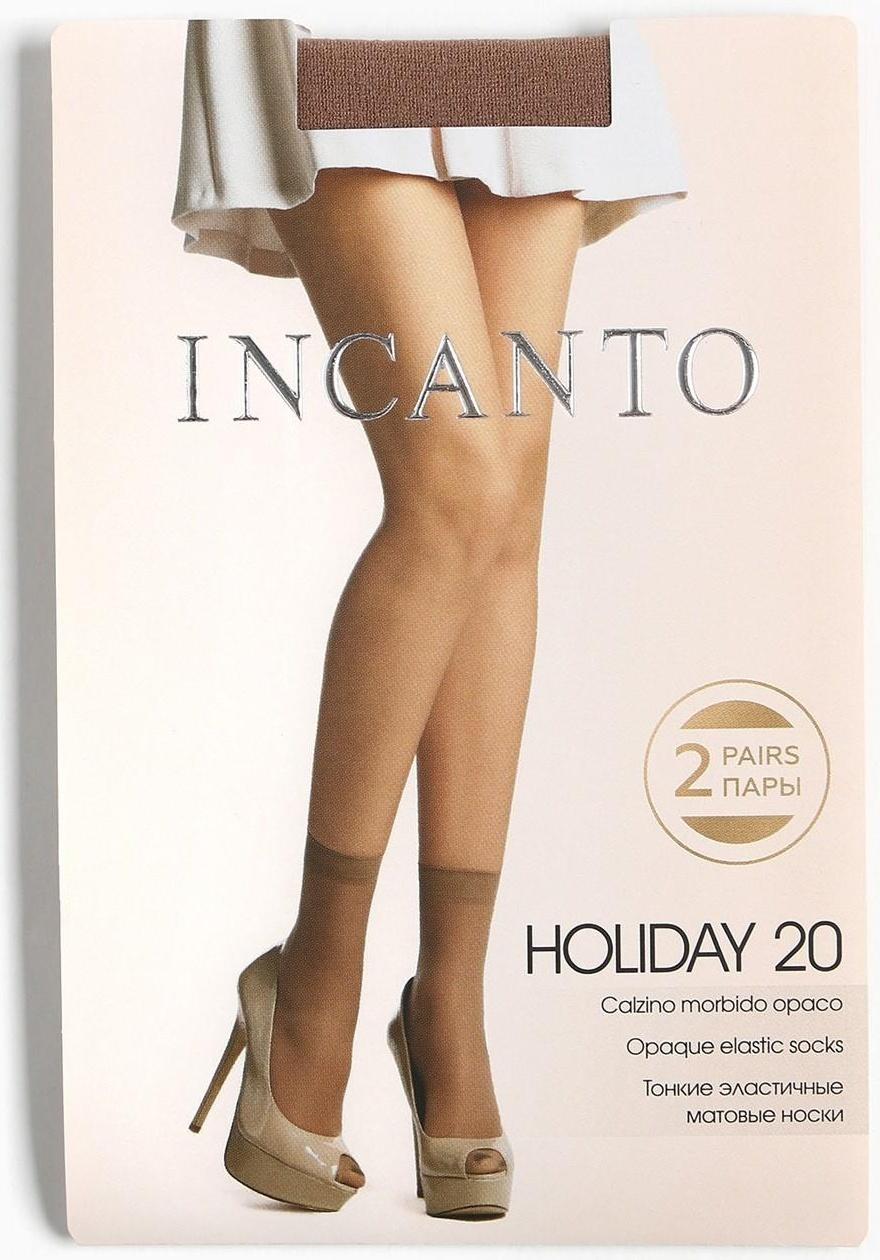 Носки женские Incanto HOLIDAY 20 Den (2 пары), цвет телесный (naturel), размер 36-40