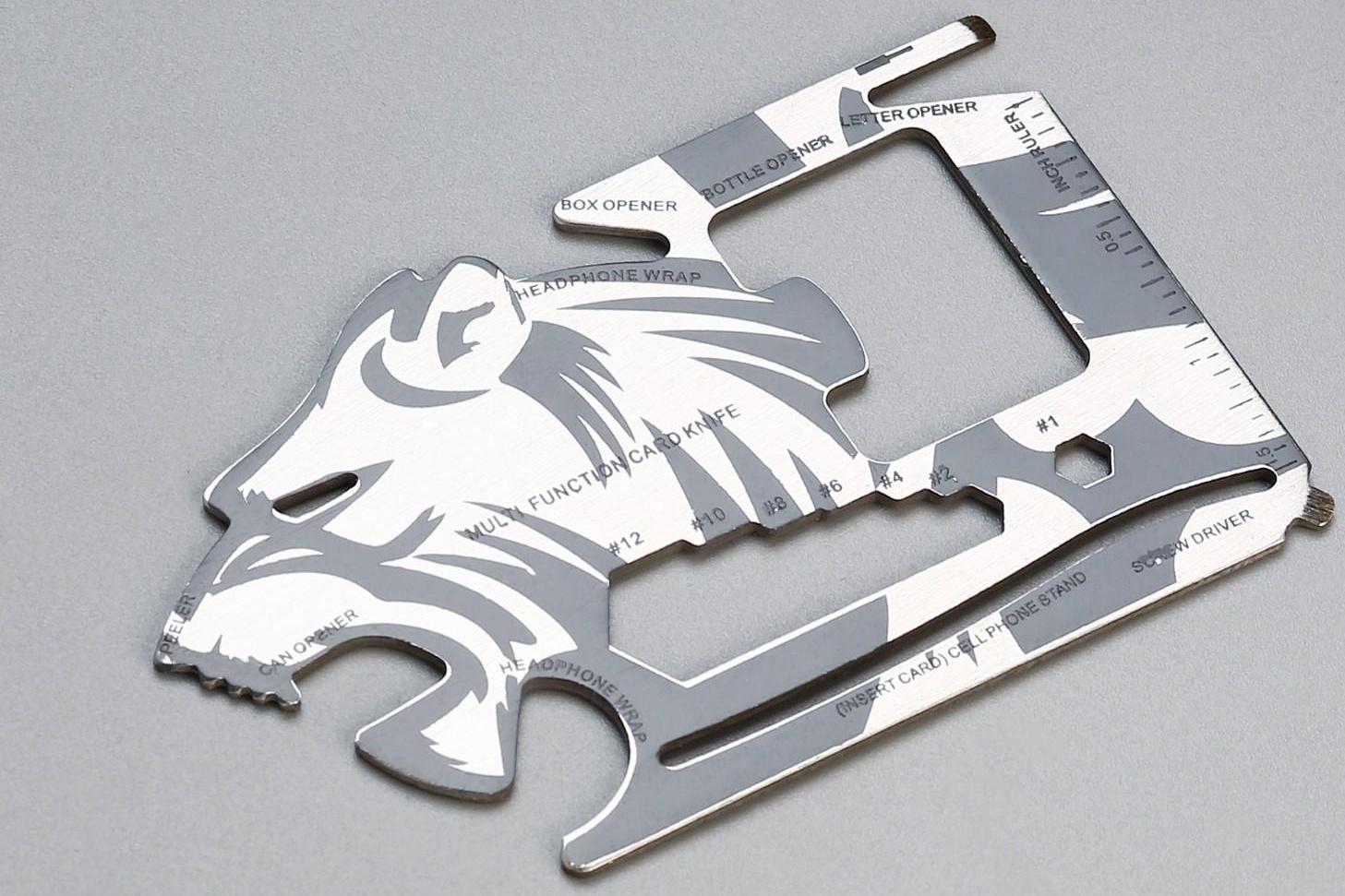 Набор подарочный 3в1 (браслет, карта выживания, нож складной) 100% мужик