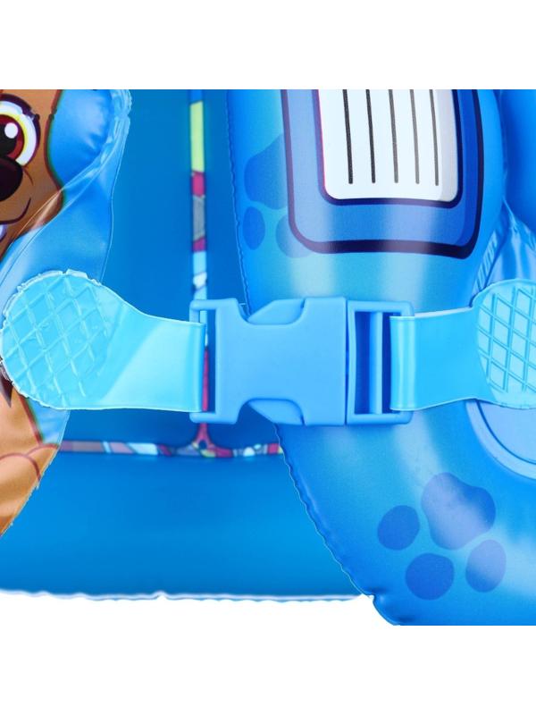 Жилет надувной для плавания, детский, Щенячий патруль, цвет голубой