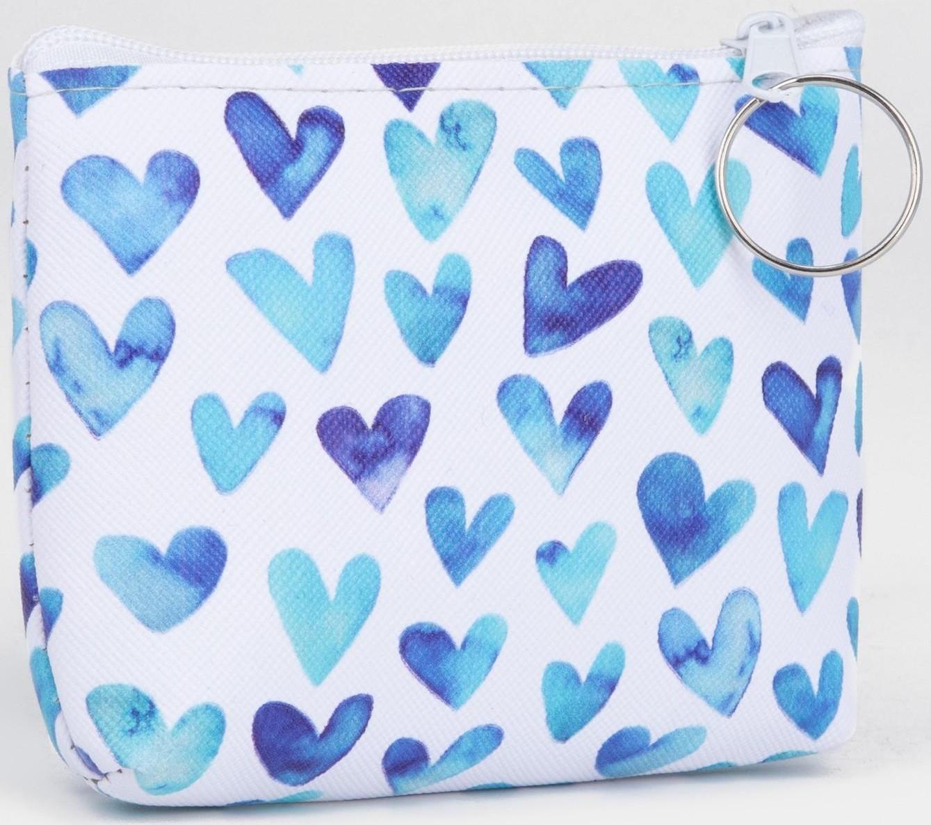 Кошелёк на молнии, цвет МИКС